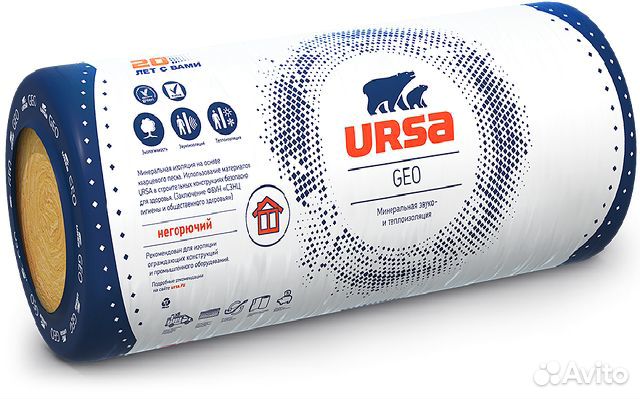 Утеплитель урса терра (ursa terra)