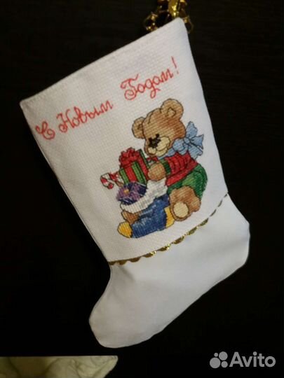 Новогодние сапожки