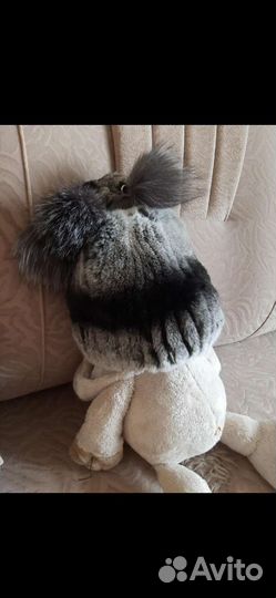 Шапка,натуральный мех.56р