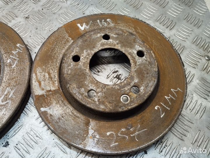 Тормозные диски Mercedes А класс w168