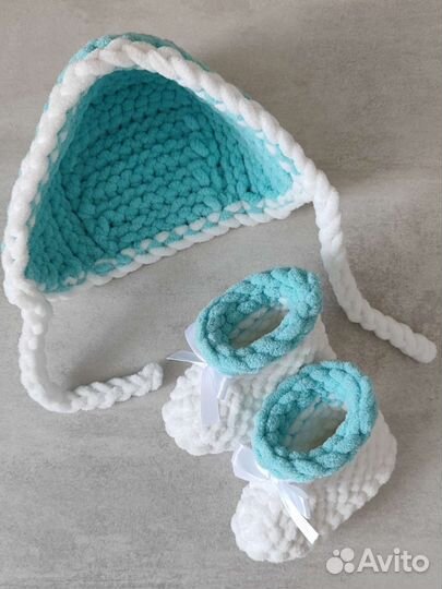 Чепчик для новорожденного