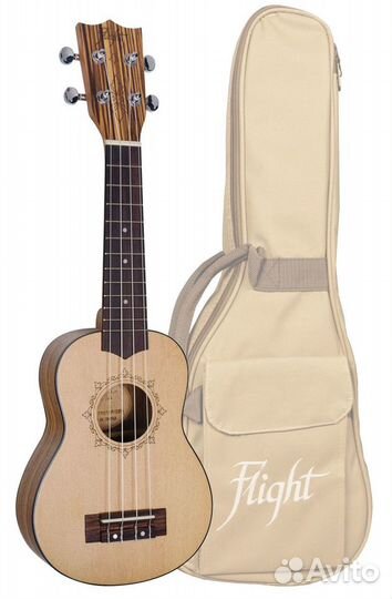 Укулеле, сопрано Flight DUS 320 SP/ZEB