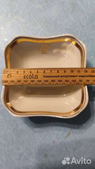 Салатники из фарфора СССР 3 шт