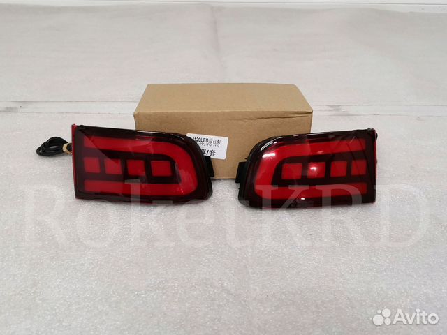 Катафоты Toyota land cruiser prado 120 LED