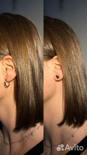 Серьги золото бижутерия