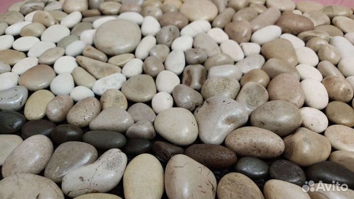 Коврик из морской гальки home