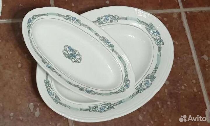 Набор столовой советской посуды зик (Конаково)