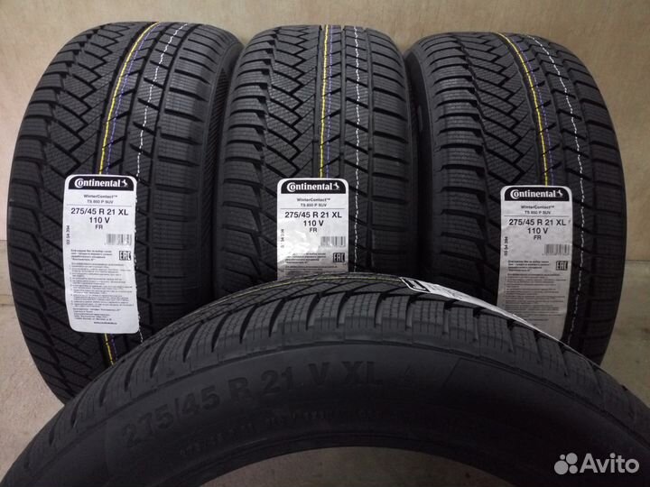 Continental ContiWinterContact TS 850 P 275/45 R21 и 315/40 R21 115V