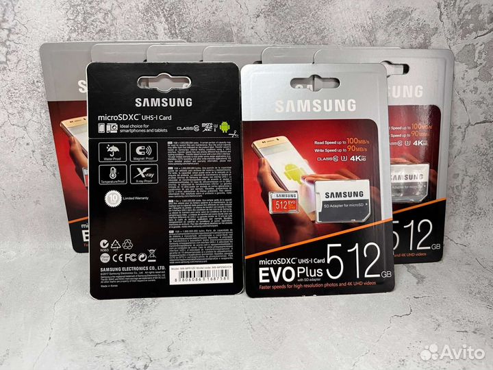 Карта памяти MicroSD Samsung 512gb