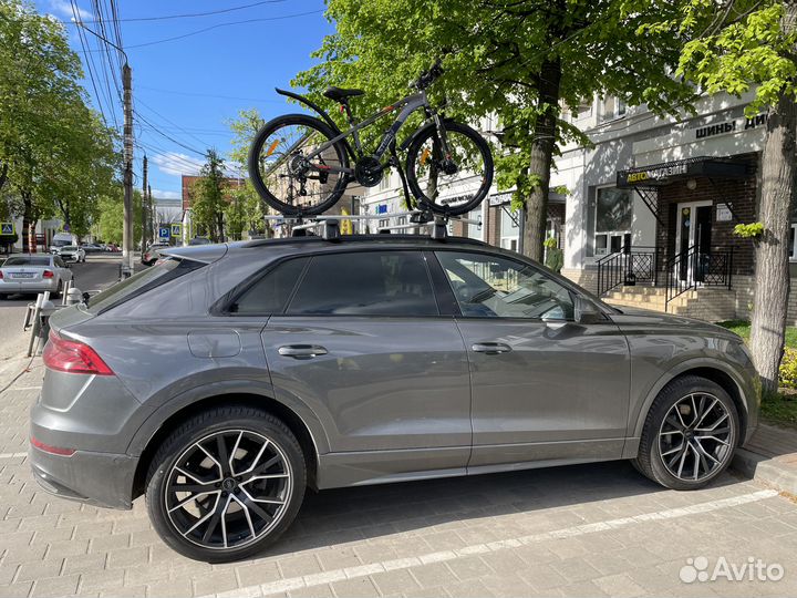 Велокрепление Атлант Roof Rider сербристое