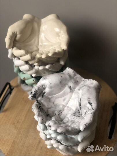 Кашпо руки органайзер Ладони Давида