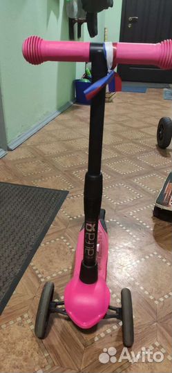 Самокат детский трехколесный бу