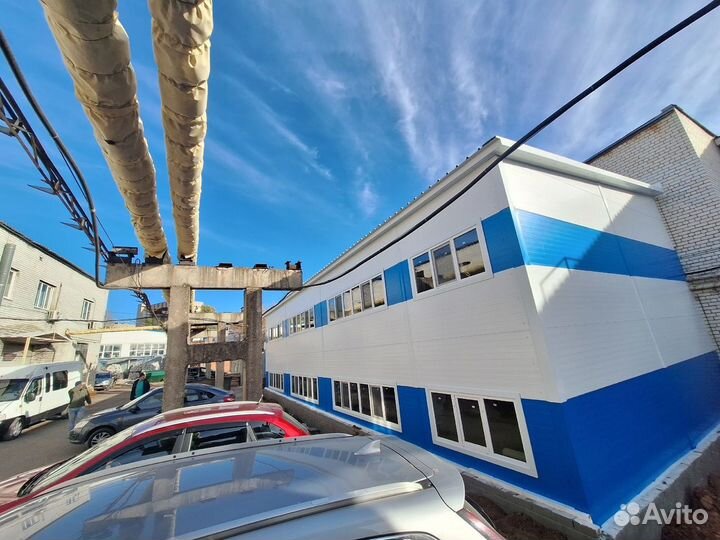 Ангар из сэндвич-панелей 12х24х6 (288м²)