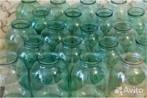 Банка стеклянная 3 литра (б/у) в Симферополе