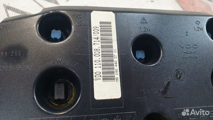 Приборная панель на Mercedes-Benz W140 C140