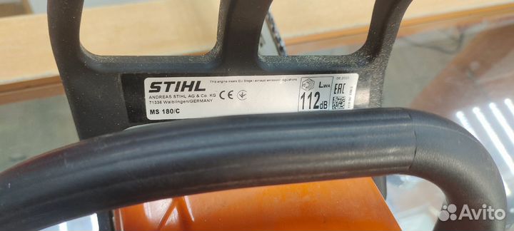 Бензопила stihl ms 180 c оригинал