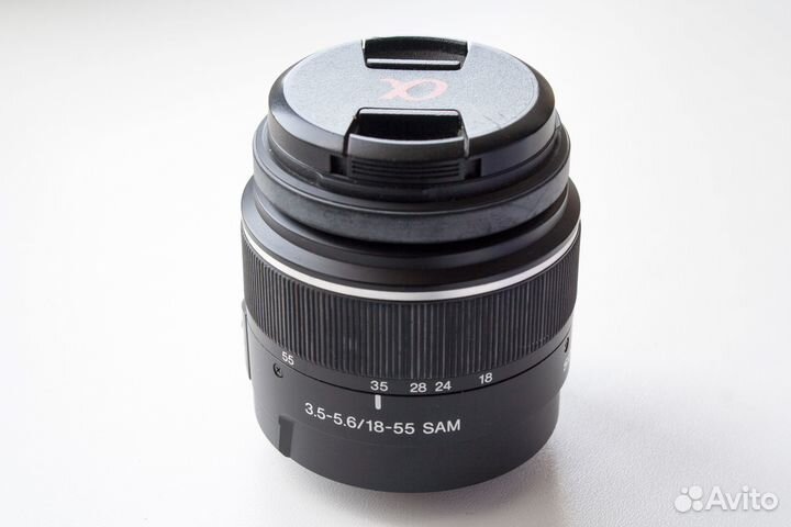 Объектив Sony DT 18–55 мм F3.5–5.6 SAM