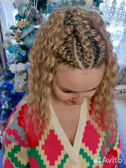 ДЕ комплект, ДЕ кудри, Брейды, Афрохвост, Водопад