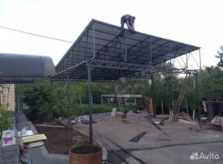 Навес на заказ, навесы