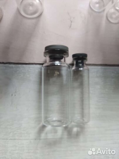 Стеклянные баночки для бисера и других мелочей