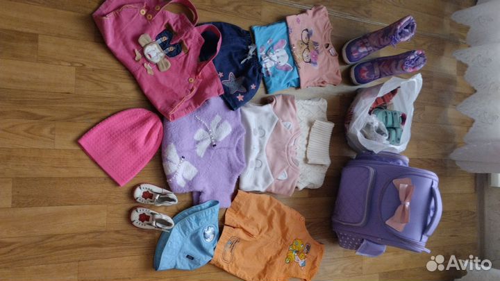Вещи пакетом на девочку