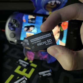 Карта памяти micro sd pro duo для psp