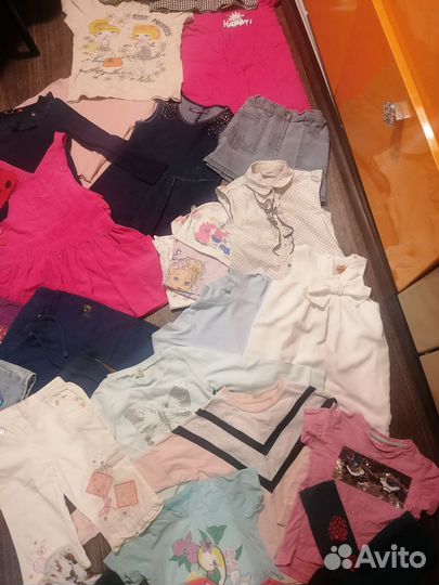 Одежда на девочку 110-128 см