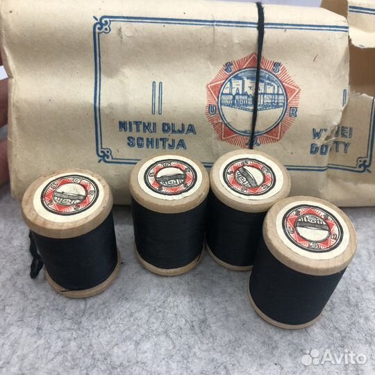 Винтажные швейые нитки СССР