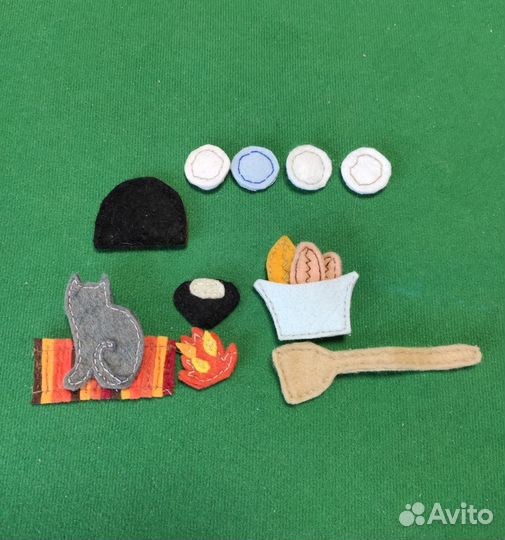 Развивающая текстильная книга Домик