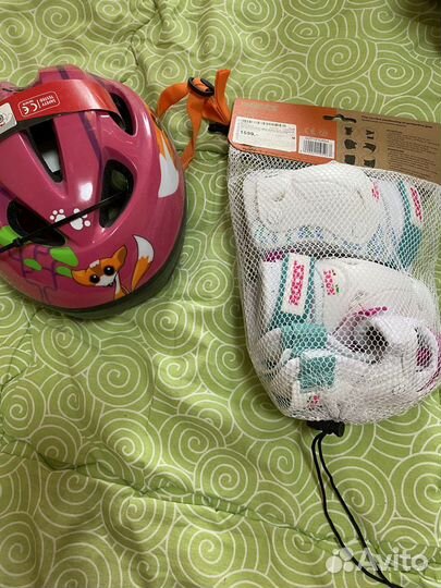 Защита для рук и головы велосипедиста и роллера