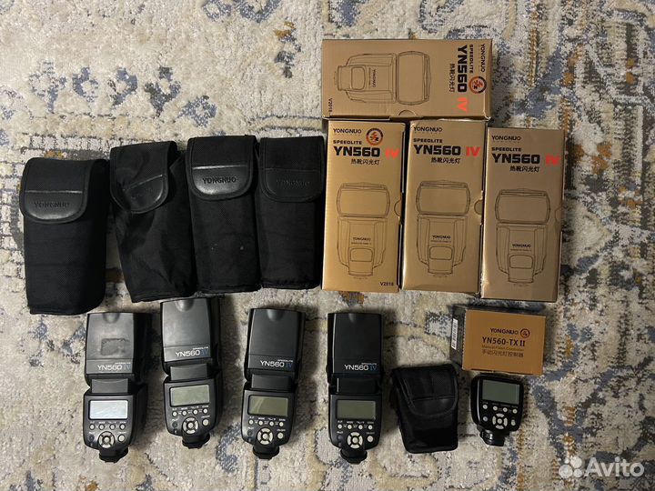 Вспышка камеры speedlite YN560 IV canon