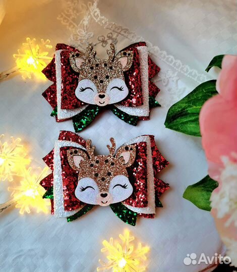 Заколка, бантики для волос