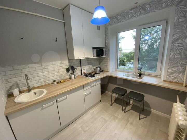 1-к. квартира, 30 м², 2 кровати