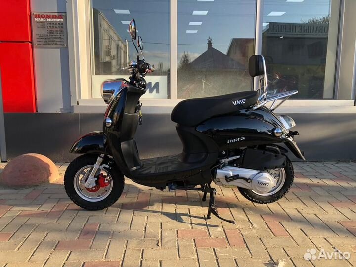 Скутер VMC Vento retro 50 150 2023 черный