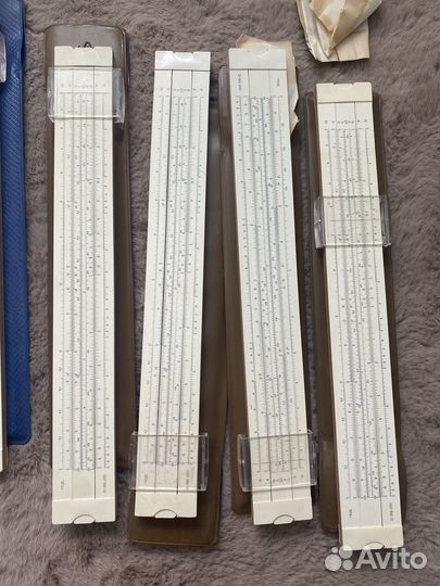 Логарифмическая линейка СССР 1973-1977гг