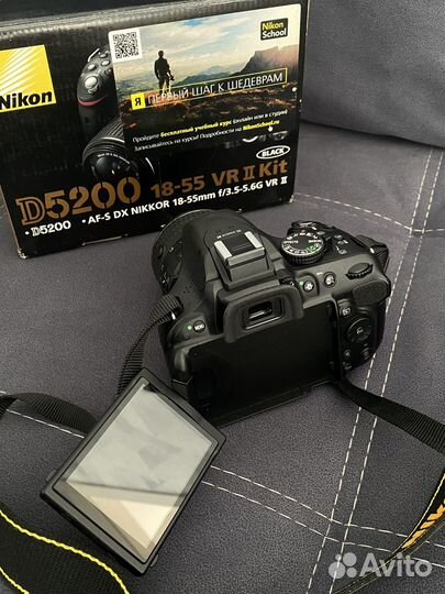 Зеркальный фотоаппарат nikon d5200