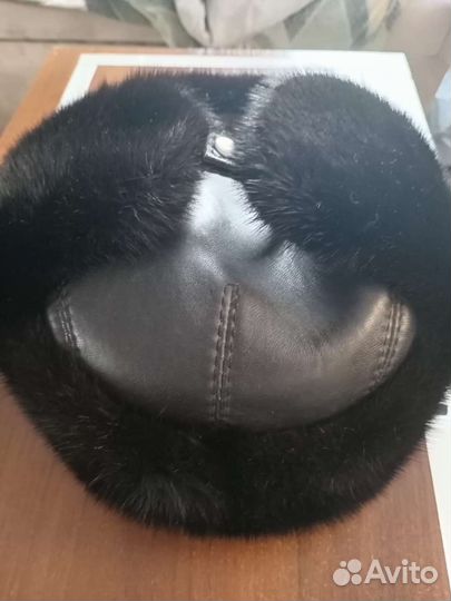 Мужская зимняя шапка ушанка меховая