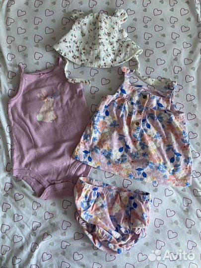 Carter's комплект для девочки