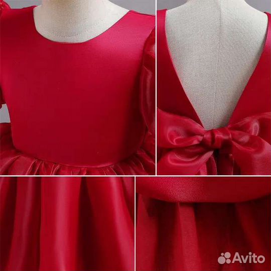 Пышное нарядное платье для девочки