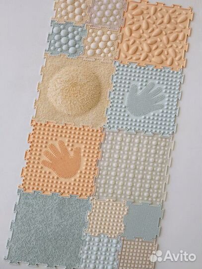 Ортопедический массажный коврик для ног детский