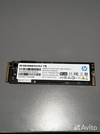 Высокоскоростные SSD m2 nvme 1tb + 250gb