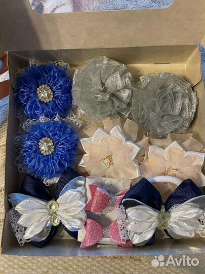 Школьные бантики наборами