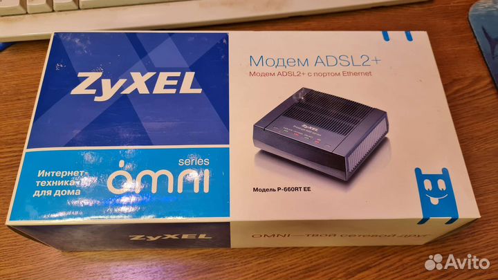 Модем adsl2+ Zyxel P-660RT EE Annex A (M)