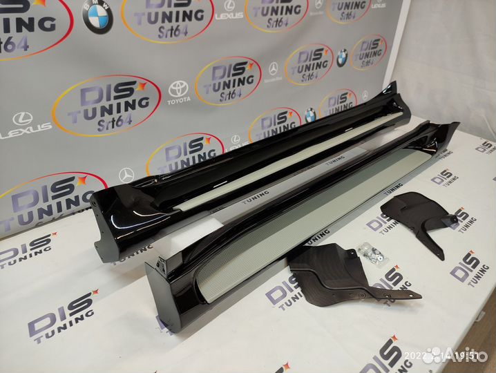 Пороги Prado 150 стиль Modellista