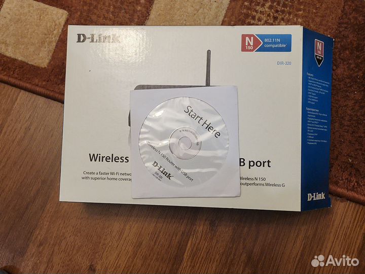 Wifi роутер d link n150