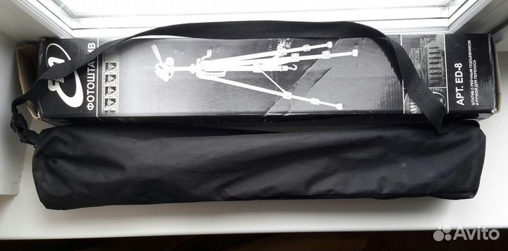 Штатив ERA ED-8 серебристый