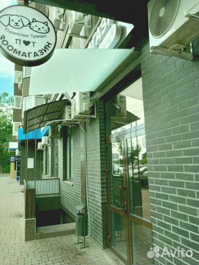 Козырек стеклянный