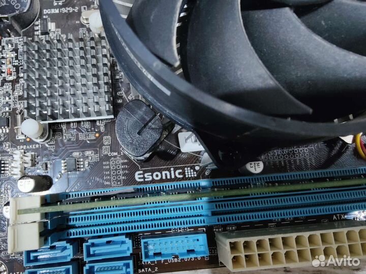Мат. плата Esonic H61FEL-U, Intel G840, 2Gb