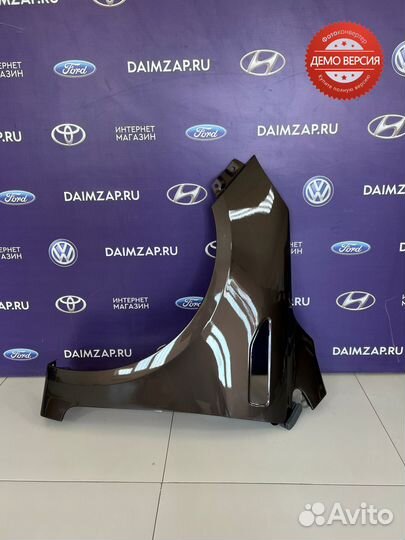 Крыло Kia Rio левое 3 (2011-2017) /кофейный левое