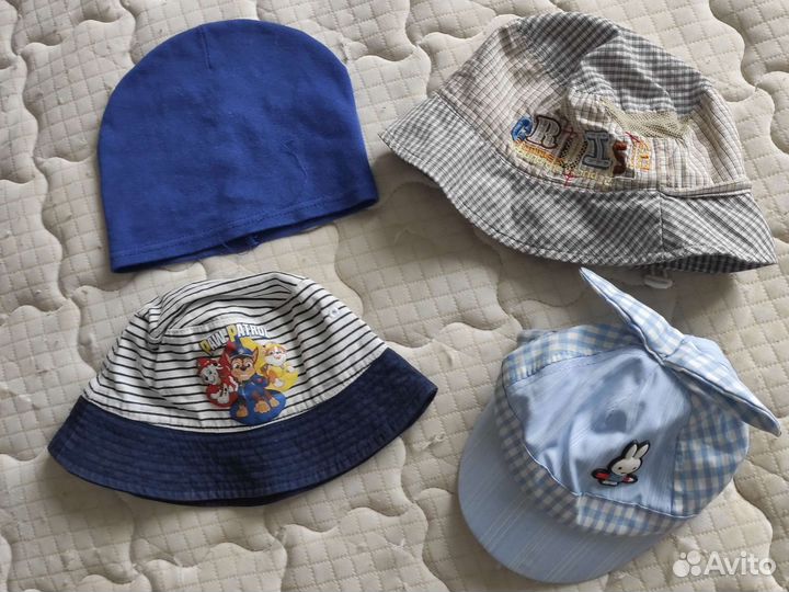 Панама и шапка для мальчика